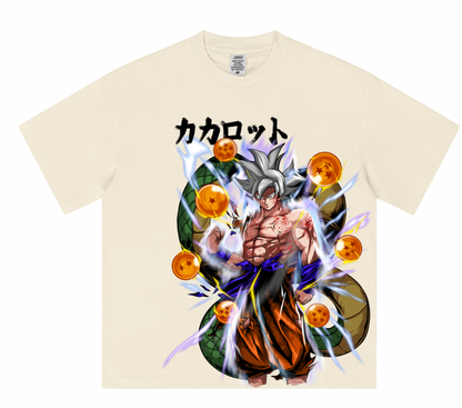Utopique Crafts™ Ultra Instinct Heavyweight Tee — Off White