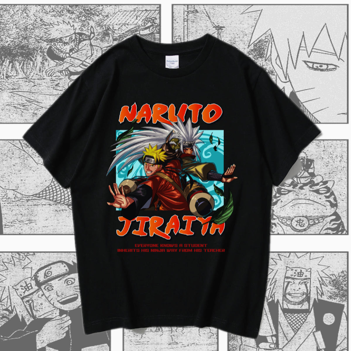 Utopique Crafts™ Naruto × Jiraiya Heavyweight Tee